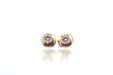 Boucles d'oreilles Puces d'oreilles en or 18k et diamants 58 Facettes 26111-A