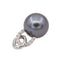 Pendentif Pendentif Perle de tahiti Or blanc Perle de tahiti 58 Facettes 3079775CN