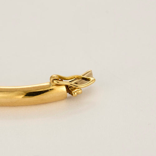 Bracelet Bracelet Jonc or jaune et diamants 58 Facettes
