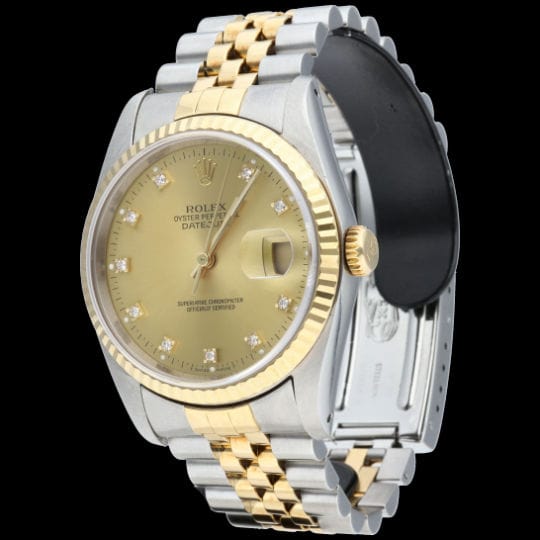 Rolex Datejust 36 Uhr 18K Gelbgold / Stahl