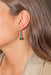 Boucles d'oreilles Boucles d'oreilles Puces Or blanc Emeraude 58 Facettes 3160684RV