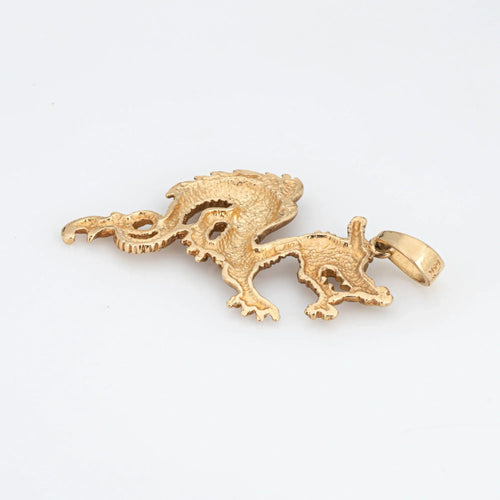 Pendentif pendentif dragon en or jaune 58 Facettes G13503