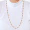 Collier Collier draperie or jaune 58 Facettes PER15085