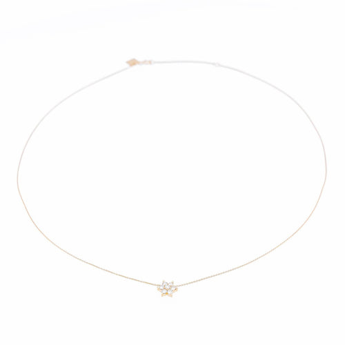 Pendentif Ginette NY Collier Diamond Star Necklace Or rose Diamant 58 Facettes 2394625CN