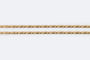 Collier Oro Giallo Catena in oro giallo 58 Facettes COL253