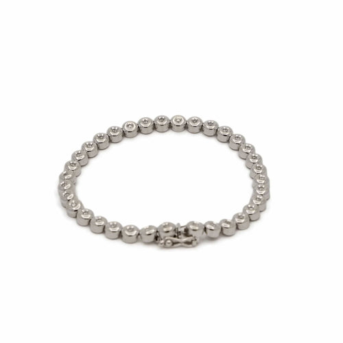 Bracelet Bracelet tennis diamants 58 Facettes REF24060-223