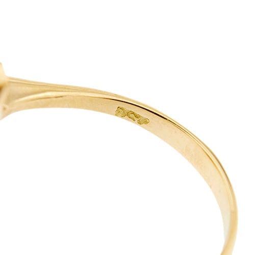 Bague 56 Bague en or rose avec grenats 58 Facettes 26868