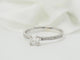 Bague 54 Bague solitaire en or blanc et diamant 0.35ct 58 Facettes 28292