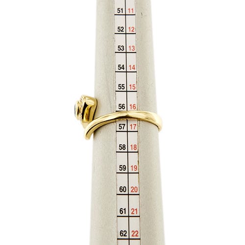 Bague 59 Bague serpent avec saphir et diamants 58 Facettes 36945