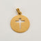 Pendentif Pendentif croix or jaune 58 Facettes CHA53492