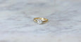 Bague Solitaire Ancien Diamant 0,35Ct Or et Platine 58 Facettes