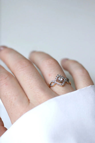 Bague Bague Belle Epoque Infini Diamants 58 Facettes