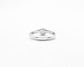 Bague Bague solitaire en or blanc 58 Facettes