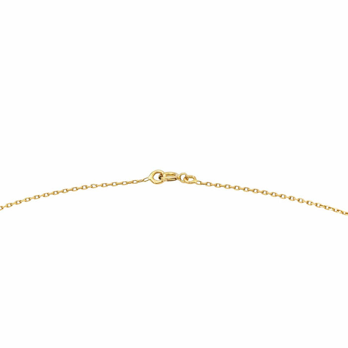 Yellow Gold Diamond Necklace