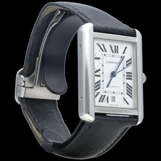 Montre Cartier Montre Tank Solo Xl 58 Facettes MT40951