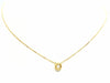 Collier Collier Or jaune Diamant 58 Facettes 579157RV