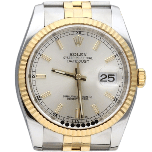 Montre Rolex Montre Date Just 36 58 Facettes MT42525