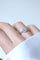 Bague 49.5 Bague Marguerite Art Deco Diamants sur Platine 58 Facettes