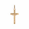 Collier Croix du Christ or jaune 58 Facettes 24-327E