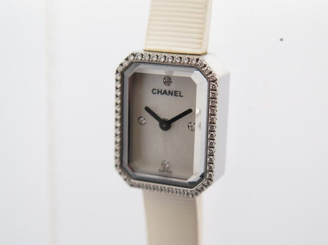 Montre montre CHANEL premiere 19mm diamants en acier 58 Facettes 261291