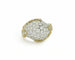 Bague Bague en or jaune et blanc avec diamants 58 Facettes