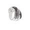 Bague 57 Bague bandeau diamants et saphirs 58 Facettes 24509