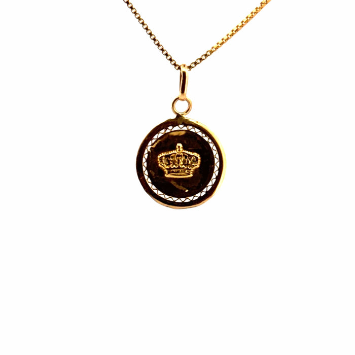 Pendentif Médaille Or Jaune 18k Marie 58 Facettes 2-PEC2-GS38384-1