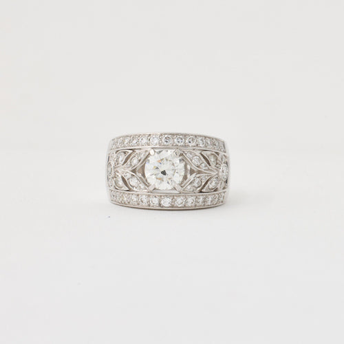 Bague 54 Bague diamants 58 Facettes