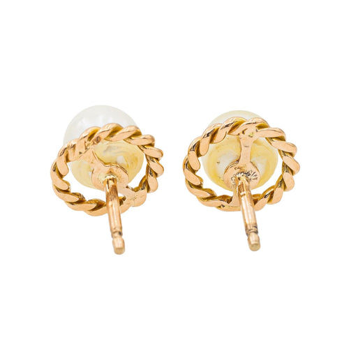 Boucles d'oreilles Boucles d'oreilles Perle Or jaune Perle 58 Facettes 3241055CN