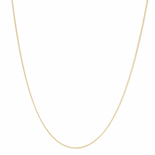 Collier Chaine gourmette or jaune 58 Facettes 15-398