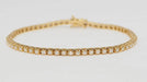 Bracelet Bracelet rivière en or jaune et diamants 1,50ct 58 Facettes 32843