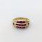 Bague 52 Bague en Or Jaune, Rubis et Diamants 58 Facettes 32229