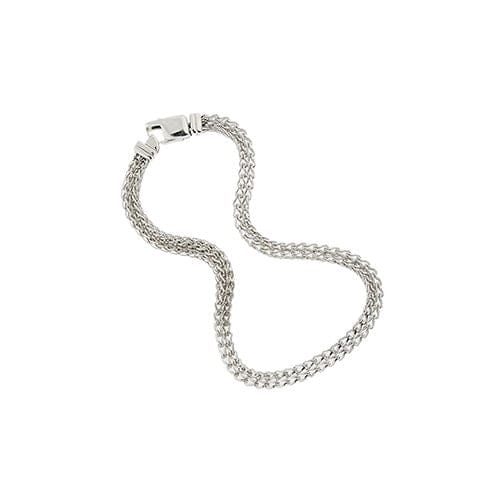 Bracelet Bracelet or blanc 58 Facettes 38033