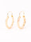 Boucles d'oreilles Créoles vintage or rose 58 Facettes 1173.3