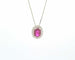 Collier Collier avec rubis et diamants 58 Facettes