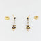 Boucles d'oreilles Boucles d'oreilles pendantes 2 or, diamants et saphirs 58 Facettes 32644