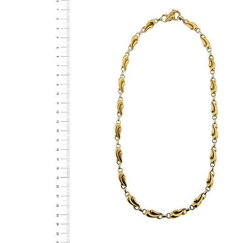 Collier Collier fantaisie deux pièces en or 58 Facettes 39995