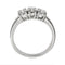 Bague Bague trilogie avec diamants 58 Facettes 25737