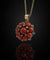 Pendentif Pendentif en corail étoilé et diamant 58 Facettes