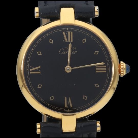 Montre Cartier Montre Must De Cartier Vermeil 58 Facettes MT39165