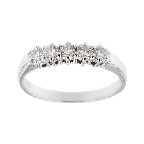 Riviere-Ring mit Diamanten 0,35 ct 