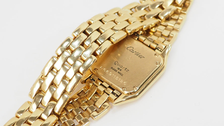 Montre Montre Cartier Panthère en or jaune 58 Facettes 32981