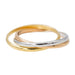 Bague 48 Cartier Bague Alliance Trinity Or jaune 58 Facettes 2461705CN