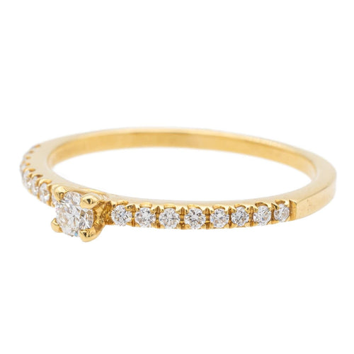 Bague 53 Bague Solitaire Or jaune Diamant 58 Facettes 578723RV