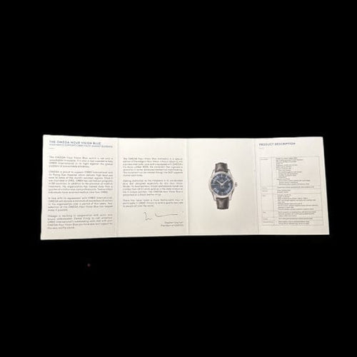 Montre Omega Montre De Ville Hour Vision 58 Facettes MT41179