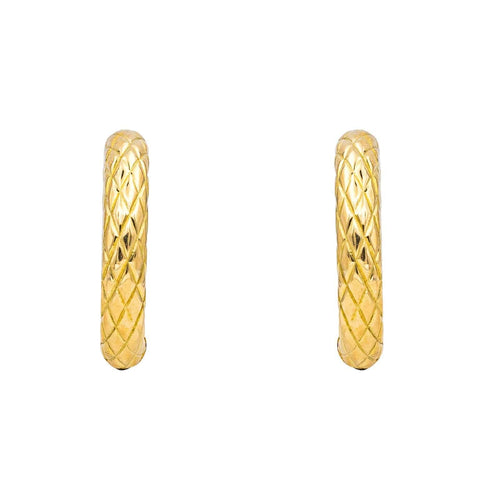 Boucles d'oreilles Boucles d'oreilles Créoles  Or jaune 58 Facettes 4895768CN