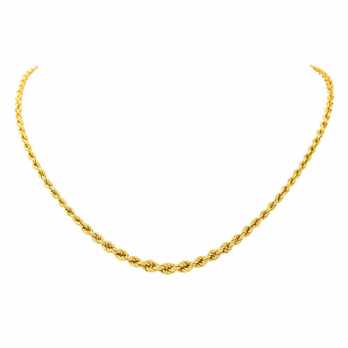 Collier Collier Maille torsadée Or jaune 58 Facettes 4723520CN