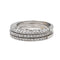Bague 51 Bague Or blanc Diamant 58 Facettes 3389104CN