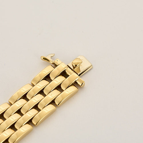 Bracelet CARTIER - Maillon Panthère - Bracelet en or jaune 58 Facettes CAN12612