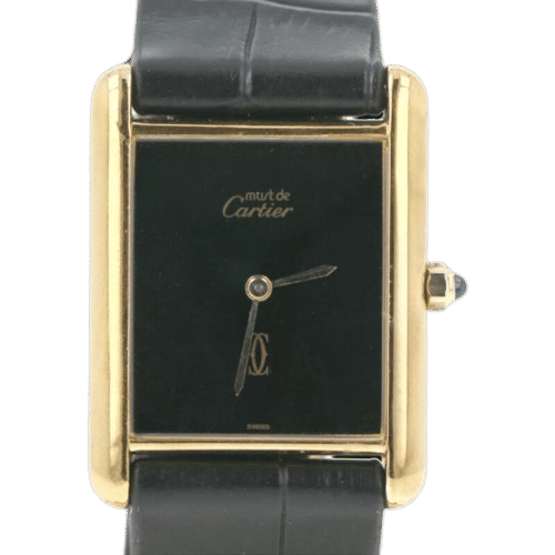 Montre Cartier Montre Tank Vermeil 58 Facettes MT43314